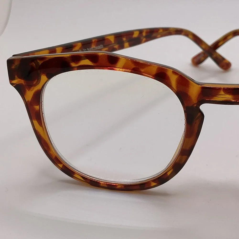 Compliments  Eyewear Darcy Blue Light Reading Glasses +1.75 -‎ Amber Tortoise